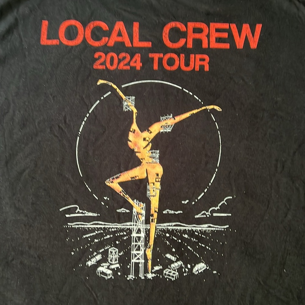 New!! Current Tour Local Crew Dave Matthews tee